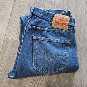 Levi's 501 Button Fly Denim Jeans Men's 36x36